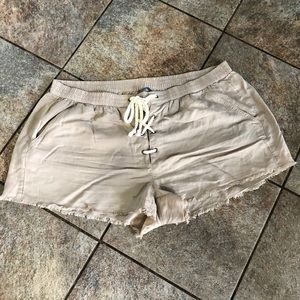 MAKE OFFER Aerie tie tassel shorts